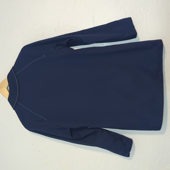 Mackintosh Navy Blue Women's Fisherman Water Repel Coastal National Preppy Coat - Picture 4 of 6